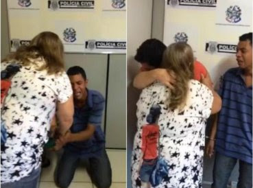 perdoa criminosos 369x274 exact 1445615216 - ASESINOS DE SU HIJO LE PIDEN PERDÓN DE RODILLAS, ELLA SE LOS CONCEDE Y LES DA UN ABRAZO DE AMOR