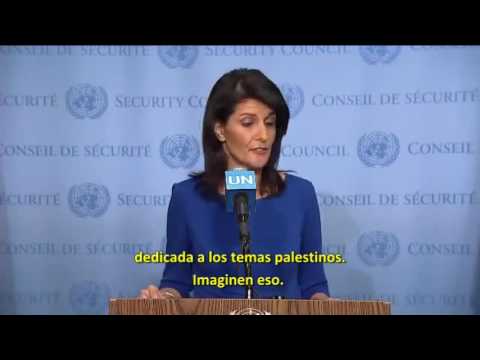 embajadora de eeuu en la onu den - Embajadora de EEUU en la ONU denuncia ‘prejuicios antiisraelíes’