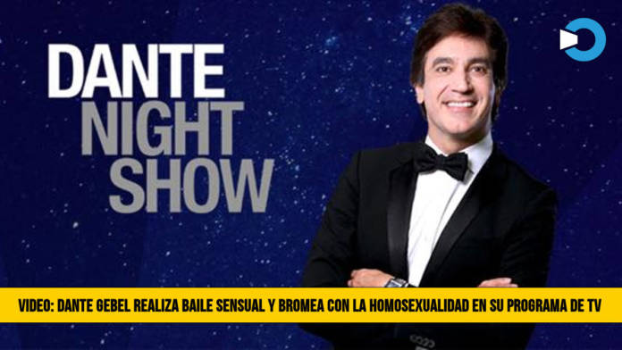 f4c9dante homo 696x392 - Video: Dante Gebel realiza Baile Sensual y Bromea con la Homosexualidad en su Programa de TV