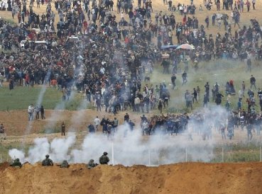 Miles de palestinos intentan invadir a Israel 7 muertos y centenas de heridos 369x274 exact 1522431157 - Miles de palestinos intentan invadir a Israel; 7 muertos y centenas de heridos