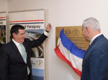 Paraguay inaugura su embajada en Jerusalén