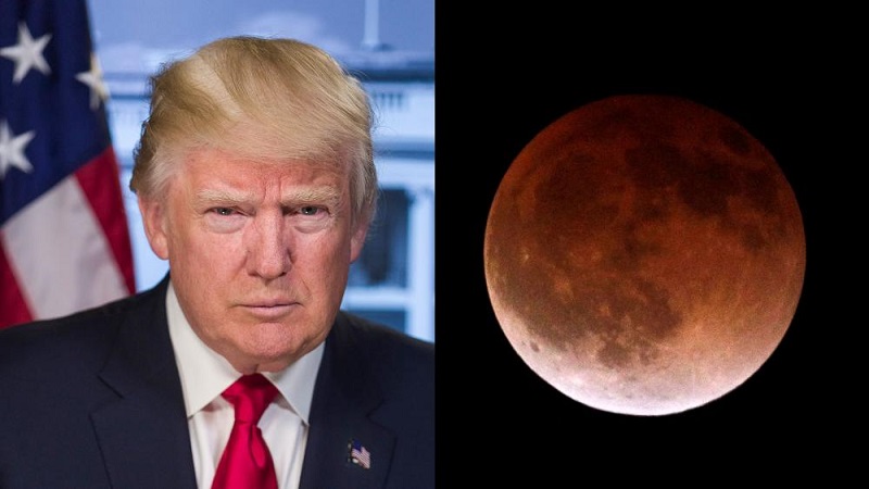 Pastor hace conexion entre Luna de Sangre y Trump - Pastor hace conexión entre Luna de Sangre y Trump