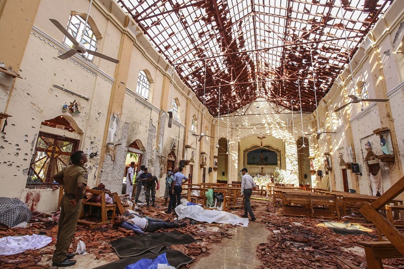Explosiones en iglesias durante la Pascua dejan mas de 200 muertos en Sri Lanka - Explosiones en iglesias durante la Pascua dejan más de 200 muertos en Sri Lanka