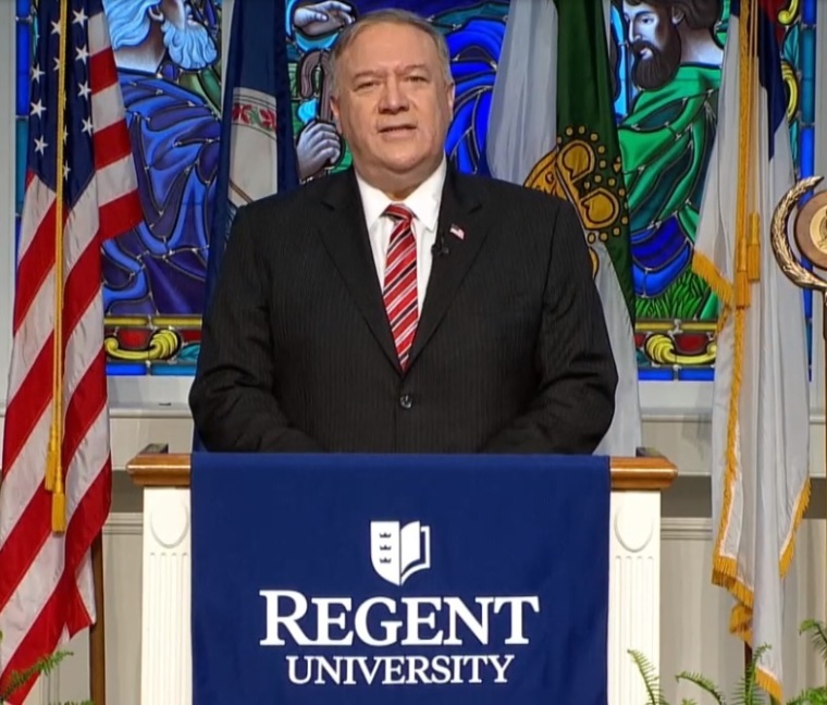 142291 w 760 649 - Mike Pompeo les dice a los graduados de Regent sobre la "creciente amenaza" a la libertad religiosa: no comprometa sus creencias